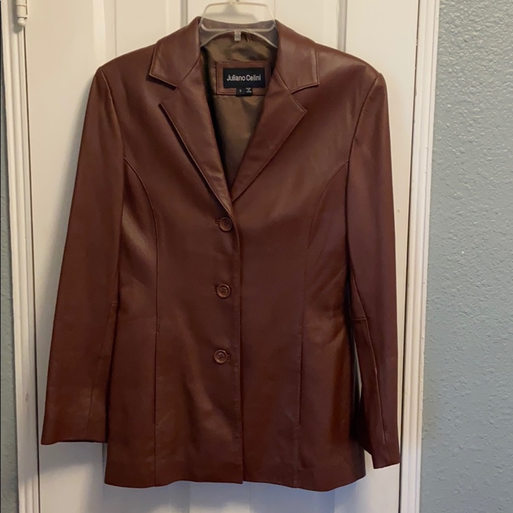 Juliano Celini 100% Genuine Leather Jacket